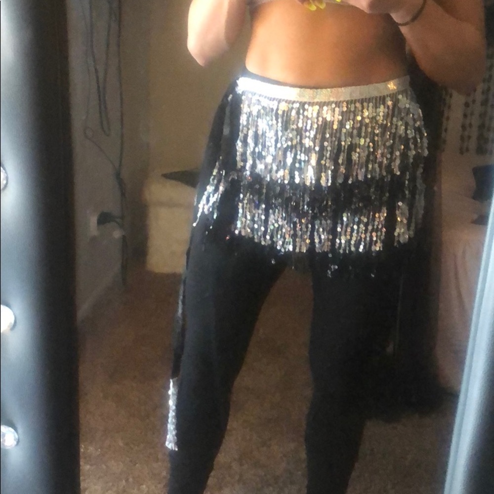 Belly dancing scarf